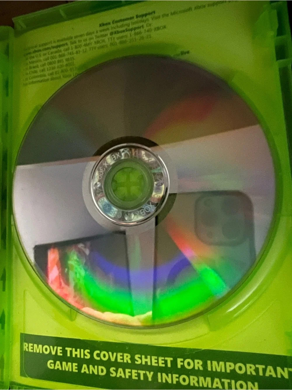 Microsoft Xbox 360 Halo 4 Game Case – Neon Green